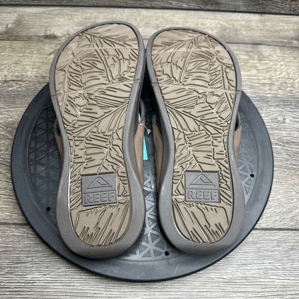 Reef Pacific Sandals Mens Tobacco Brown Size 8 - Picture 3 of 6